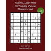 Sudoku Large Print for Adults - Medium Level - N°38: 100 Medium Puzzles - Big Size (8.3"x8.3") and Large Print (36 points) - Paperback