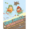 Snow Angels and Snow Puzzles: Christmas Activity Books for Beginners - Paperback