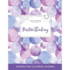 Adult Coloring Journal: Positive Thinking (Turtle Illustrations, Purple Bubbles) - Paperback