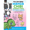 You Can Draw Manga Chibi Characters, Critters & Scenes: A Step-By-Step Guide for Learning to Draw Cute and Colorful Manga Chibis and Critters - Paperback