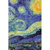 Van Gogh: Starry Night Painting, Hardcover Journal Writing Notebook Diary with Dotted Grid, Lined, Blank, Vintage Paper Style Pages - Hardcover