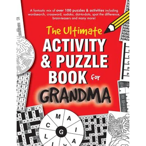 The Ultimate Activity & Puzzle Book for Grandma - Paperback