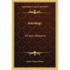 Astrology: 30 Years Research - Paperback