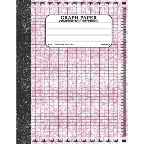 Graph Paper Composition Notebook: Math and Science Lover Graph Paper Cover Watercolor (Quad Ruled 4 squares per inch, 100 pages) Birthday Gifts For Ma - Paperback
