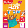 Write-On Wipe-Off Let's Practice Math: Dry Erase Kids Math Workbook Ages 5-7, Write and Wipe Clean Math Practice with Hidden Pictures Puzzles, Countin - Spiral
