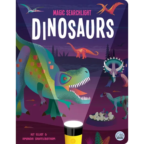 Magic Searchlight - Dinosaurs - Hardcover