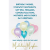 Birthday Wishes, Sympathy Sentiments, Get Well Messages, Congratulations, Mother's and Father's Day Greetings - Paperback