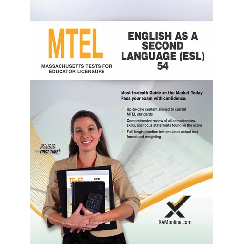 2017 MTEL English as a Second Language (Esl) (54) - Paperback