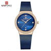 Fashion Elegant Watches   Luxury Analog Women Watch  With Date Casual Quartz  Wristwatch With Stainless Steel Mesh Band Perfect Gift