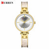 Womens Elegant Stainless Steel Watch With Ceramic Bracelet In Shimmering Marble Colors