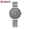 Women's Casual  Stainless Steel Watch With Knitted Bracelet Excellent Background Unique Design Perfect For Her