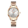 Women's Waterproof Elegant Classic Watch With Big Numerals And Date Display Luxury Wristwatch Excellent Gift