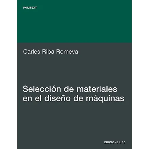 Seleccin de Materiales En El Diseo de Mquinas - Paperback