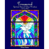 Treasured: Spiritual Stained Glass Windows Coloring Book - Paperback