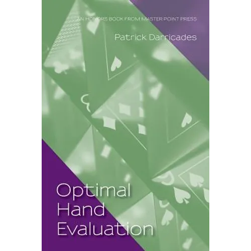 Optimal Hand Evaluation: An Honors Book from Master Point Press - Paperback