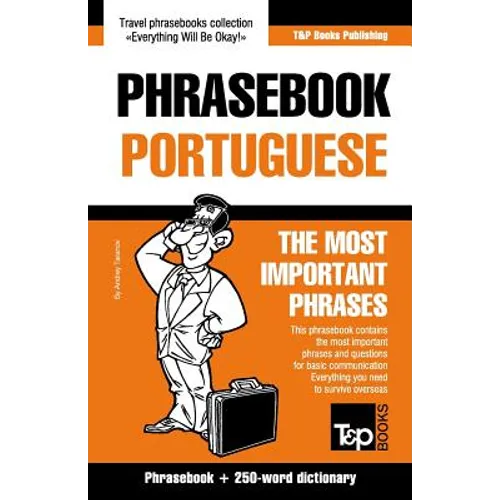 English-Portuguese phrasebook and 250-word mini dictionary - Paperback