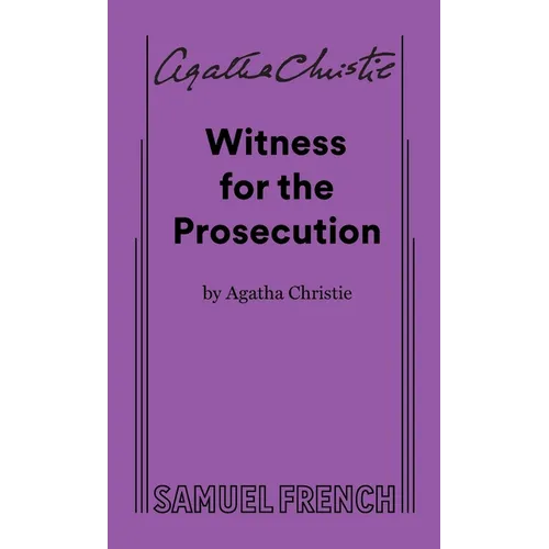 Witness for the Prosecution - Paperback