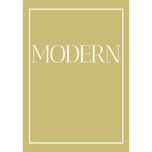Modern: A decorative book for coffee tables, bookshelves and end tables: Stack style decor books to add home decor to bedrooms - Paperback