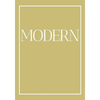 Modern: A decorative book for coffee tables, bookshelves and end tables: Stack style decor books to add home decor to bedrooms - Paperback