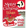 Merry Christmas Ethan - Xmas Activity Book: (Personalized Children's Activity Book) - Paperback