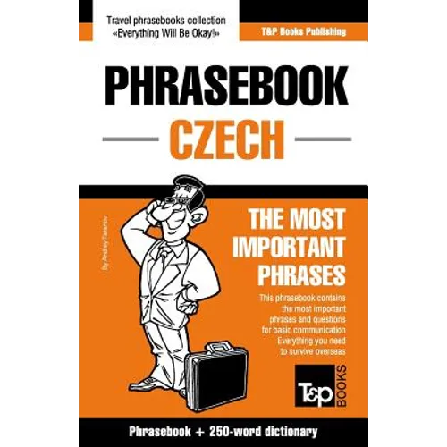 English-Czech phrasebook and 250-word mini dictionary - Paperback