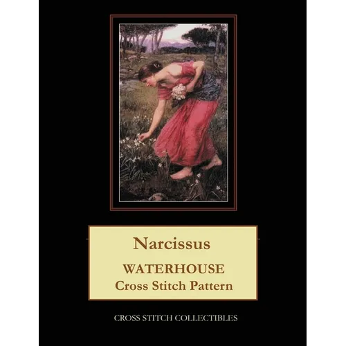 Narcissus: Waterhouse cross stitch pattern - Paperback