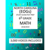 6th Grade NORTH CAROLINA EOGs, 2019 MATH, Test Prep: : 6th Grade NORTH CAROLINA END OF GRADE 2019 MATH Test Prep/Study Guide - Paperback