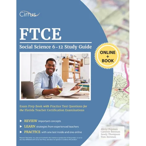 FTCE Social Science 6-12 Study Guide: Exam Prep Book with Practice Test Questions for the Florida Teacher Certification Examinations - Paperback