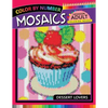 Dessert Lovers Mosaics Hexagon Coloring Books: Color by Number for Adults Stress Relieving Design - Paperback