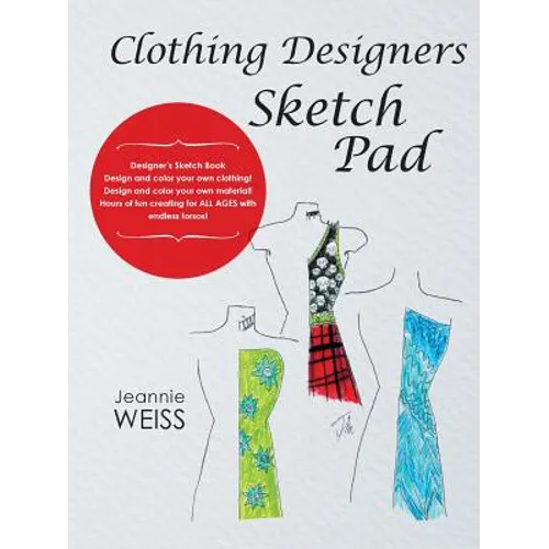 Clothing Designers Sketch Pad - Paperback