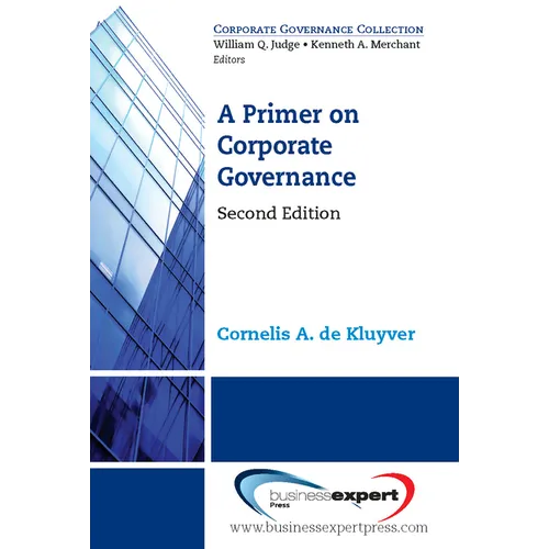 A Primer on Corporate Governance, Second Edition - Paperback