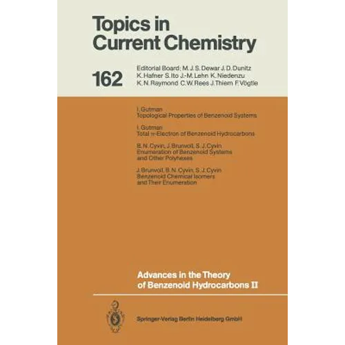 Advances in the Theory of Benzenoid Hydrocarbons II - Paperback
