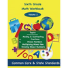 Sixth Grade Math Volume 2: Adding and Subtracting a.) Fractions 2.) Mixed Numbers, Multiplying Mixed Numbers, Dividing Mixed Numbers - Paperback