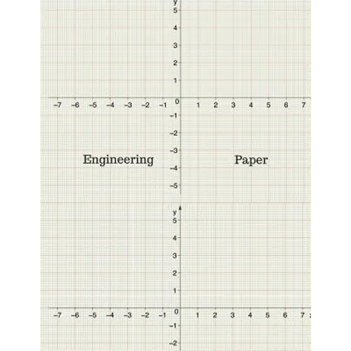 Engineering Paper: Quad Rule graph paper,8.5 x 11 (5x5 graph paper) 100 pages - Paperback