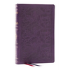 RSV Personal Size Bible with Cross References, Purple Leathersoft, (Sovereign Collection) - Imitation Leather