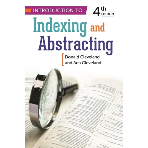 Introduction to Indexing and Abstracting - Paperback