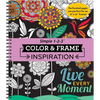 Color & Frame - Inspiration (Adult Coloring Book) - Spiral