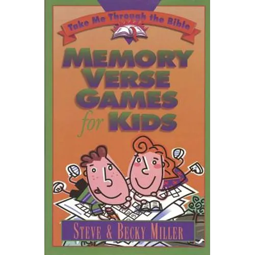 Memory Verse Games for Kids - Paperback