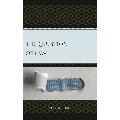 The Question of Law - Hardcover