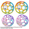 Soft Baby Grasping Rattle Ball | Sensory Development Toy with Bell for 0-24 Months