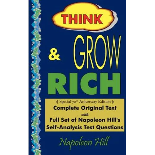 Think and Grow Rich - Complete Original Text: Special 70th Anniversary Edition - Laminated Hardcover - Hardcover