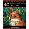 Libro de Colorear para Adultos Volumen 4: 40 Patrones Relajantes y Anti Estrés - Paperback