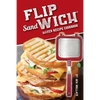 Flip Sandwich(R) Maker Recipe Cookbook: Unlimited Delicious Copper Pan Non-Stick Stovetop Panini Grill Press Recipes - Paperback