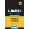 Albanian vocabulary for English speakers - 3000 words - Paperback