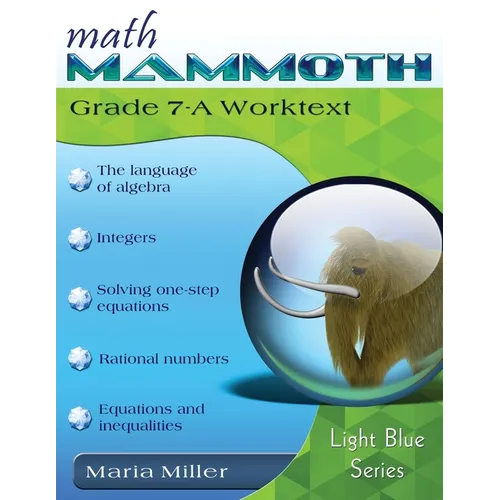 Math Mammoth Grade 7-A Worktext - Paperback