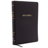 KJV, Reference Bible, Giant Print, Bonded Leather, Black, Red Letter Edition - Bonded Leather