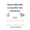 Aprendiendo a escribir los números: Para niños de 3-4 años - Paperback