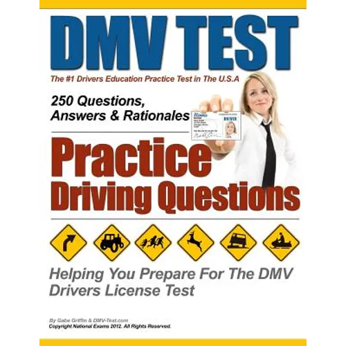 DMV Test Practice Driving Questions - Paperback
