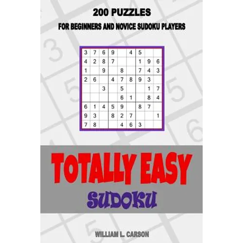 Totally Easy Sudoku - Paperback