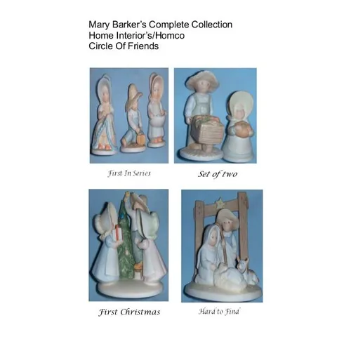 Mary Barker's Complete Collection Home Interiors/ Homco Circle of Friends - Paperback